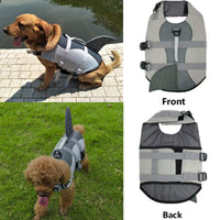 16 x Brand New Vohoney Pet Dog Life Jacket Life Vest Swimsuit Dog Life Vest Aqua-Top Size Adjustable Dog Vest Lifejacket M, Gray Dog Life Vest  - RRP €367.84