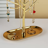 1 x RAW Customer Returns MORE LESS Twig Jewelry Box with Metal Tray, Luxurious Colors, Tree Tower Jewelry Box for Ring Earrings, Necklaces and Bracelets, Suitable for Living Rooms, Bathrooms, Offices, etc. - RRP €17.99