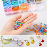 4 x Brand New 24,000 Pieces 2mm Handmade Glass Beads for Necklaces, Bracelets, Earrings, Jewelry, DIY Gifts - RRP €67.2