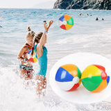 4 x Brand New Gxhong Inflatable Beach Balls, 4 Pieces Inflatable Beach Balls for Pool Party, Bath Toys Beach Balls Kids Balls Toys for Summer Beach Party - RRP €44.32