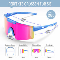 1 x RAW Customer Returns suoso Polarized Sports Glasses Cycling Glasses Cycling Glasses Fast Glasses for Men Women Sports Sunglasses UV400 Transparent Racing Glasses for Mountain Bike Racing Bike - RRP €30.0