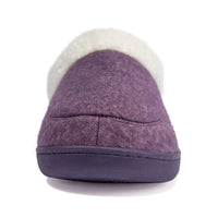 3 x Brand New NewDenBer Slippers Women s Memory Foam Winter Comfortable Soft Lined Non-Slip Plush Warm Slippers 43 44 EU, Purple  - RRP €76.56