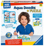 1 x Brand New Ravensburger ministeps 4184 Aqua Doodle Puzzle Domestic Animals - First painting and puzzles for children from 2.5 years, stain-free painting fun with water - RRP €32.39