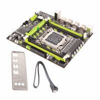 1 x RAW Customer Returns 2011 computer mainboard, desktop PC motherboard support DDR3 REG ECC memory, RTL8111H-100M network card, full board semiconductor capacitor design, SATA3.0 support for graphics card - RRP €62.22