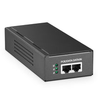 1 x RAW Customer Returns MokerLink 10G PoE Injector, 10GBASE-T RJ45 Ethernet Ports, 10G 5G 2.5G 1G Rate Auto-adaptive, 802.3af 15.4W, 802.3at 30W, 802.3bt 60W, Plug Play, Metal Housing - RRP €59.99