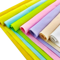 1 x RAW Customer Returns Jtnohx Soft Craft Felt Fabric Sheets Bundle, 40x100cm Colored Felt, Craft Felt Fabric for Sewing, Felt Runner for Party Festival Orange-yellow Yellow Light Blue Light Green Pink Light Purple White Beige  - RRP €13.27