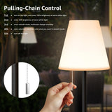 1 x RAW Customer Returns light to hope wireless table lamp floor lamp 2 in 1 warm white and RGB dimmable IP44 waterproof outdoor floor lamp for living room, balcony, restaurant, hotel black H100cm  - RRP €45.99