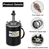 2 x RAW Customer Returns Mini Permanent Magnet DC Motor, 12V Permanent Magnet DC Motor High Speed Low Noise For DIY Generator Ideal for DIY CW CCW Control 3500RPM Electric Motor and 3420 DC Motor Bracket - RRP €39.22