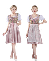 1 x RAW Customer Returns FCCAM Dirndl ladies traditional dress ladies dirndl for ladies includes dirndl blouse ladies traditional dress apron dirndl complete set cheap, dirndl ladies pink M - RRP €46.37