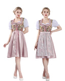 1 x RAW Customer Returns FCCAM Dirndl women s traditional dress women s dirndl for women includes dirndl blouse women s traditional dress apron dirndl complete set cheap, dirndl women pink XL - RRP €47.38