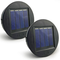 3 x RAW Customer Returns HELESIN Solar Lights Replacement Parts, 2 X 8cm Solar Lights Replacement Top with Bright LED, IP65 Waterproof Solar Lights Solar Panel Replacement Part for Solar Lantern, Solar Garden Lights and DIY - RRP €28.26