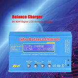 1 x RAW Customer Returns DEWIN Lipo Charger Balancer, B6 80W Digital LCD Balance Charger Discharger for Parallel Charging of Li-Po Li-Ion Li-Fe NiMH NiCd Pb Batteries EU Plug - RRP €40.99