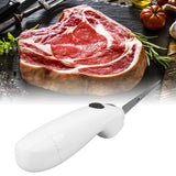 1 x RAW Customer Returns Electric Knife, Cordless, Rechargeable, Easy Cutting, Electric Carving Knife, Stainless Steel Blades, Fillet Knife, Portable Steak Knife For Carving - RRP €29.46