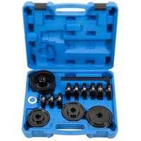 1 x RAW Customer Returns ACLONG 23pcs Universal Wheel Bearing Puller Tool, Car Disassembly Tool, Wheel Bearing Tool Assembly Disassembly Expressions Wheel Hub Puller Set Including Carrying Case for Audi VW BMW MB - RRP €69.56