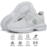 1 x RAW Customer Returns Giniros Women s Sneakers Running Shoes Women Running Walking Trekking Tennis Outdoor Fitness Sports Gym Lightweight Breathable Work Shoes Casual Comfortable Jogging Shoes Light Gray 40 - RRP €28.36