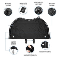 1 x RAW Customer Returns TeamObsidian Bicycle Cover - Waterproof Bicycle Garage for 3 Bikes for Carrier - Heavy Duty Bicycle Cover Rain Cover - Outdoor Bicycle Protective Cover Bicycle Tarpaulin - RRP €63.89