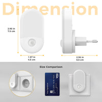 5 x RAW Customer Returns Briignite Night socket with twilight sensor, 2 pieces - RRP €114.0