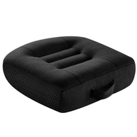 1 x RAW Customer Returns Office Chair Cushion, Car Cushion 40 X 40 Padding, Ergonomic Chair Cushion for Dining Table, Wheelchair, Garden Chair, Sofa, Coccyx Meditation Cushion, Black - RRP €39.99