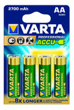 10 x RAW Customer Returns Varta - Rechargeable Battery - 2700 mAh - AA x 4 - Professional LR6  - RRP €179.9