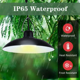 1 x RAW Customer Returns ENCOFT Solar Lamps for Outdoor Hanging Lamp with Remote Control IP65 Waterproof 4W Solar Pendant Light Outdoor Lighting for Garden Camping with 3M Cable 2 Lights, Warm White  - RRP €39.34