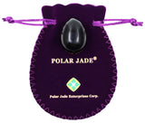 1 x RAW Customer Returns Small Size Yoni Egg, Pre-drilled, Made of Obsidian Gemstone, More Affordable, Manually Polished, with Certficate and Instructions, For Advanced and Experienced Users to Strengthen PC Muscles to Battle Urinary  RRP €22.99