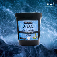 43 x Brand New XOXO Exfoliating Ingrown Hair Body Scrub Purifying Anti-Cellulite Enriched with Shea Butter Vegan NO SLS NO Parabens For All Skin Types 1x200ml Ocean  - RRP €444.19