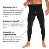 1 x RAW Customer Returns SIMIYA Men s Long Johns, Extra Warm Thermal Underpants, Lined Underpants, Men s Long Thermal Leggings, Winter Leggings 2 x Black, M  - RRP €26.21