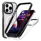 1 x RAW Customer Returns ZHOUDSAEIFD Magnetic Case for iPhone 11 Pro Max, Compatible with MagSafe and Magnetic Car Phone Mount, Clear Shockproof TPU Case with Hard Edges and Soft Slim Cover - RRP €21.6