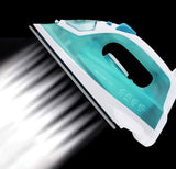 2 x RAW Customer Returns Emerio iron steam iron, 2000 watts, particularly smooth ceramic soleplate, self-cleaning, spray water function, drip stop, vertical steam, generous 200ml water tank, SI-110298.4 - RRP €30.24