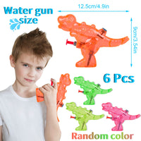 4 x Brand New FORMIZON Water Gun Toys for Children, Pack of 6 Mini Water Guns with Long Range, Transparent Water Guns, Beach Water Gun Water Gun Squirt Gun for Beach Holiday Party 6 PCS  - RRP €28.16