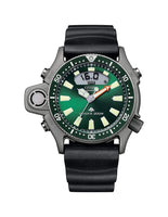 1 x RAW Customer Returns Citizen Aqualand I Promaster Men s Watch Limited Edition Green Background JP2007-17X - RRP €412.42