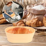 1 x Brand New Yuragim Proofing Basket Oval Banneton Set, Proofing Basket for Bread Baking 26cm Oval Silicone Banneton Bread Proofing Baskets Bread Basket Bread Baking Pan Bread Baking Accessories with Baker s Knife, Dough Cutter, Whisk, Brush - RRP €20.4