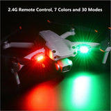 9 x RAW Customer Returns 2 Pack Strobe Drone Light Flash Light with Remote Control 7 Colors Led Aircraft Strobe Lights USB Charging - Flashing Light Drone Night Light for Drone - RRP €152.91