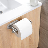 1 x RAW Customer Returns ZUNTO Bathroom Towel Holder - Toilet Paper Holder 3-Piece Adhesive Hooks, Stainless Steel Bathroom Accessories Without Drilling Suitable for Bathroom Cabinets and Kitchen - RRP €24.78