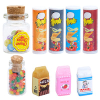 1 x Brand New Miniature gnome accessories miniature food and drink, 1 12 miniature dollhouse accessories miniature food set kitchen mini food sweets miniature gnome accessories Christmas decoration - RRP €19.2