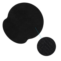 1 x RAW Customer Returns ELZO Set of 2 Mouse Pad with Hand Rest, Gel Cushion Mousepad and Ergonomic Memory Foam Keyboard Wrist Rest Set, Waterproof Wrist Rest for Computer and Laptop, Black - RRP €19.99