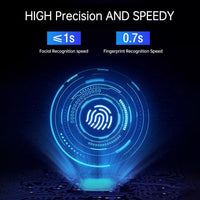 1 x RAW Customer Returns Bisofice F16 Small Business Time Detection Fingerprint Password Time Detection, Support Facial Recognition, Finger Scans, RFID, Security Check - RRP €139.99