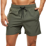 19 x Brand New Adorel Men s Summer Swim Shorts Swimsuit Pockets with Zipper Army Green 2XL - RRP €383.04