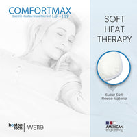 2 x RAW Customer Returns Comfortmax WE119 Electric underblanket 150 x 80 cm Automatic switch-off Overheating protection, 3 temperature settings, washable, mattress warmer suitable for all mattresses - RRP €65.0