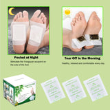 1 x RAW Customer Returns Detoxifying Foot Patches - 100 Pieces Deep Cleansing Foot Pads Patches for Detoxification Eliminate Toxins from the Body and Accelerate Metabolism, Improve Sleep Quality - RRP €19.08