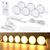 1 x RAW Customer Returns WOBANE LED under-unit kitchen light, 6 cabinet lights, LED dimmable, brighter LED showcase lighting with remote control, kitchen lighting for kitchen, cupboard, shelves, 2700K warm white, 168 LEDs, timing - RRP €40.33