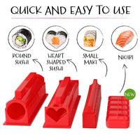 1 x RAW Customer Returns Aya Sushi Maker 3 - Kit Sushi Maker Complete with Sushi Knife - Sushi Mat and Video Tutorials and eBook - 24 Piece DIY Sushi Set - Easy and Fun for Beginners - Sushi Roll Maker- Maki - Nigiri - RRP €28.95