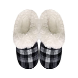 6 x Brand New Geahod Men Women Slippers Winter Warm Plush Closed Slippers Memory Foam Non-Slip Cozy Home Slippers Indoor Outdoor, Black, 36-37 - RRP €360.0