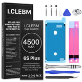 1 x RAW Customer Returns LCLEBM Upgraded Battery for iPhone 6S Plus, New Higher Capacity 0 Cycle Battery for iPhone 6S Plus A1634,A1687,A1699 with Complete Repair Tools - RRP €23.99