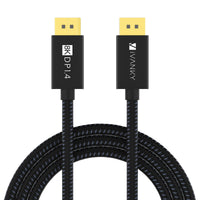 2 x RAW Customer Returns IVANKY 8K DisplayPort cable 3M, DisplayPort 1.4 cable 8K 60Hz, 4K 144Hz and 4K 60Hz , DP cable suitable for monitor, gaming graphics card - RRP €24.2