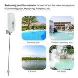 1 x RAW Customer Returns ECOWITT Pool Thermometer, Digital Waterproof Water Temperature Sensor with LCD Display, Easy to Install, 10ft Cable Sensor for Swimming Pools, Hot Tubs, Spas, Bathing Water, Fish Ponds WN34 - RRP €38.23