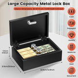 1 x RAW Customer Returns Mejasg Safe Furniture Safe Small with Fireproof Waterproof Money Bag, Small Safe for Home with Combination Lock, Mini Safe Children s Wall Safe for Cash Medicines Jewelry, 23 17 17 cm - RRP €37.3