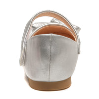 1 x Brand New PPXID Girls Mary Jane Shoes Princess Ballerinas Christening Shoes,Silver,35 EU - RRP €28.22