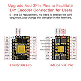 1 x RAW Customer Returns BIGTREETECH 2Pcs TMC5160T Pro V1.0 SPI Stepper Motor Drivers Mute Driver with heatsink Ultral Silent for Octopus Pro SKR V1.4 Turbo SKR 3 Mini E3 Ender 3 3D Printer Control Board - RRP €40.33