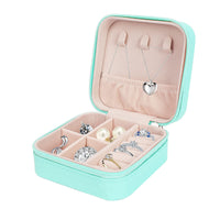 1 x Brand New FYY Jewelry Box, Women s Jewelry Box, Jewelery Box Set, Women s Travel Jewelery Organizer for Girls, Jewelery Case for Rings Earrings Necklaces Bracelets, Blue - RRP €22.8